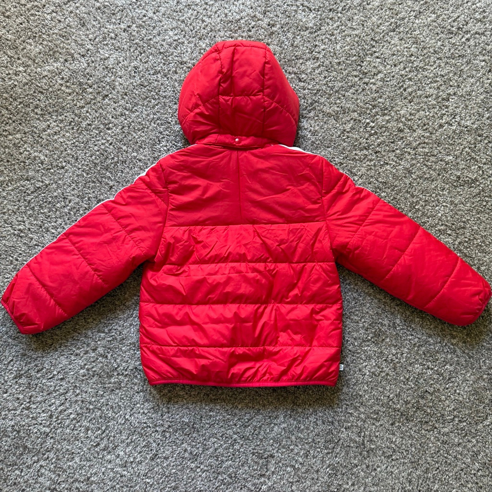 Adidas Kids Adicolor Jacket NWT Size 6/7 Red - Picture 5 of 6